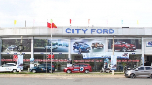 Bà Rịa - Vũng Tàu: Đại lý City Ford - Chi nhánh Bà Rịa